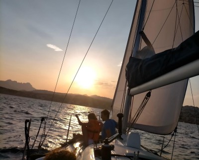 Paseo en Velero en Moraira para ver la Puesta de Sol