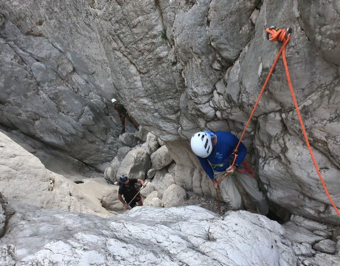 Barranquismo Seco en Vall d’Ebo, Barranc de l’Infern