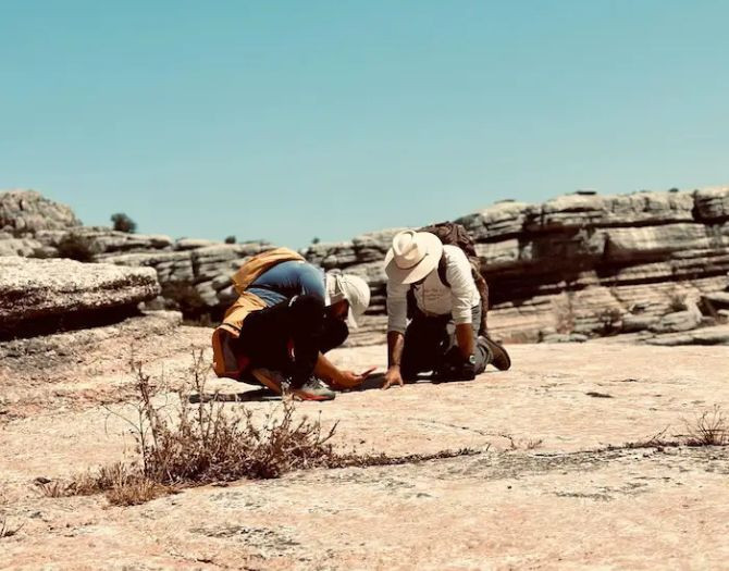 Visita geológica en El Torcal de Antequera