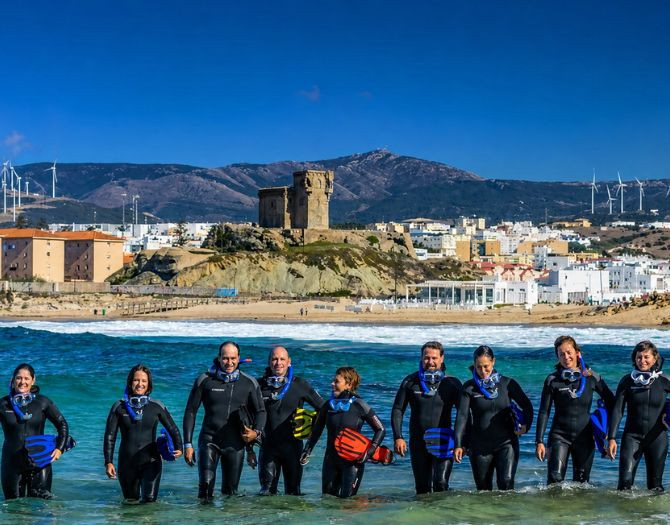 Excusión de snorkel en Tarifa por el Parque Natural del Estrecho