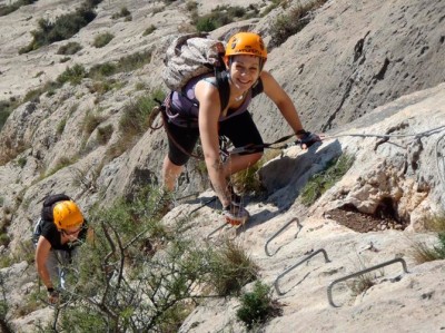 Vía ferrata en Alicante