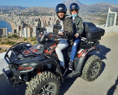 Excursión guiada en Quad en Benidorm