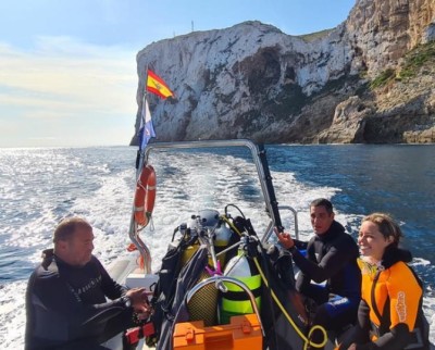 Bautismo de Buceo en Denia o Javea con paseo en barco