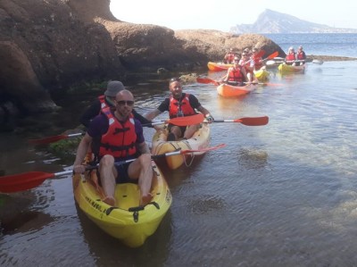 Alquiler de kayak en Altea desde Portosenso