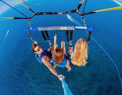 Vuelo en Parasailing en Santa Pola