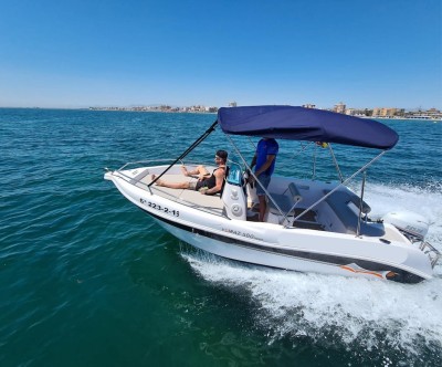 Alquiler de Barco Sin Licencia en Benidorm | Marinalia