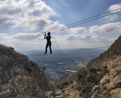 Vía Ferrata en Callosa del Segura, Alicante