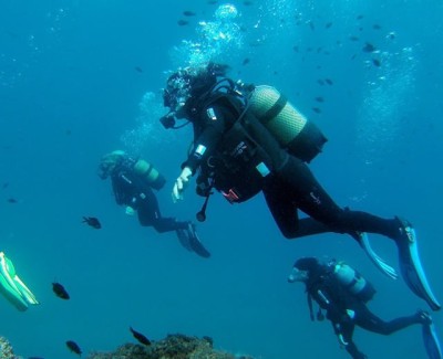 Bautismo de Buceo en la Herradura con salida desde Torrox